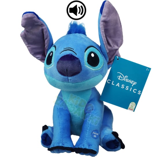 Maskotka Stitch Z Dźwiękiem 25 Cm Disney Postacie Disneya