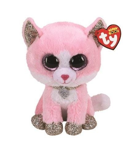Maskotka Ty Kot różowy - Fiona 15 cm Meteor