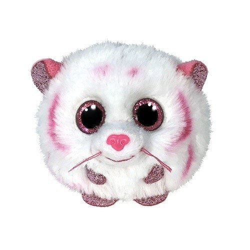 Maskotka Ty Puffies Tygrys różowo-biały - Tabor 8 cm AIG