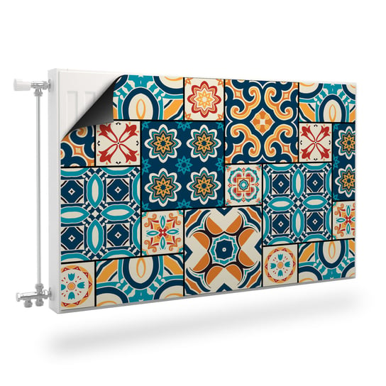 Maskownica Magnetyczna Grzejnika Mozaika Marokańska Imitacja Płytek 80Cm X 60Cm Muralo