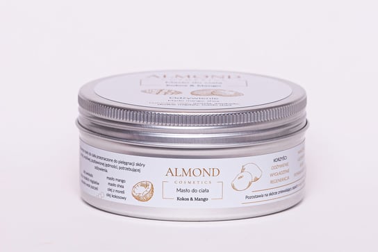 Masło do ciała Kokos&Mango - Odżywienie Almond Cosmetics