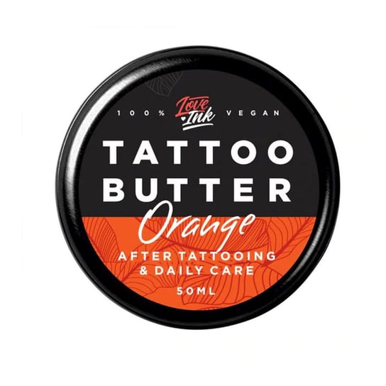 Masło do Pielęgnacji Tatuażu - Orange - 50 ml - LoveInk Tattoo LoveInk