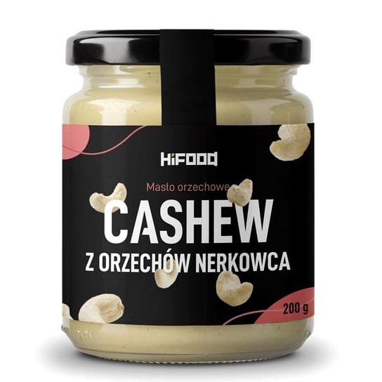 MAsło z nerkowców 100% CASHEW 200g HiFOOD PREMIUM HiFood