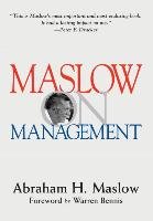 Maslow on Management Maslow Abraham Harold