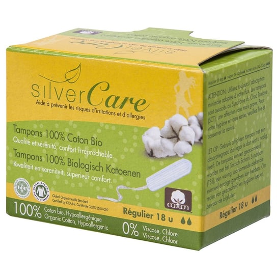 Masmi, Silver Care, Organiczne tampony, 18 szt. Masmi