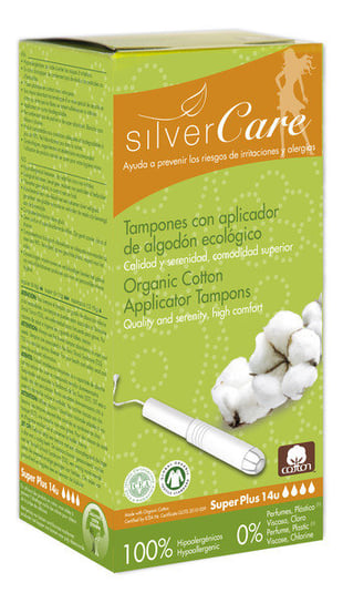Masmi, Silver Care, organiczne tampony Super Plus, 14 szt. Masmi