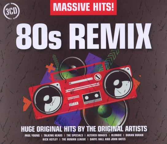 Massive Hits 80s Remix Duran Duran, Yazoo, Classix Nouveaux, OMD, Ultravox, The Human League, Talk Talk, Wilde Kim, Hardcastle Paul