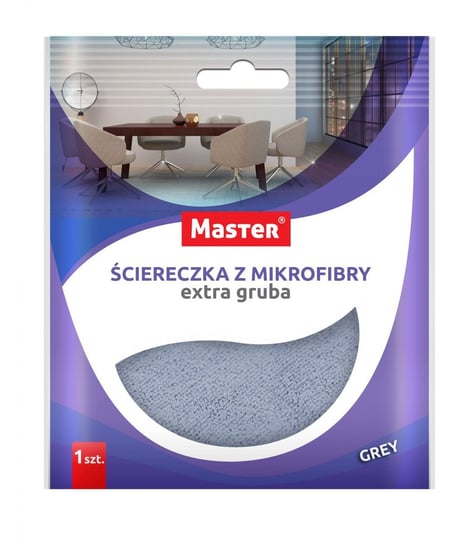 Master Ścierka Z Mikrofibry Grey 1 Sztuka Master