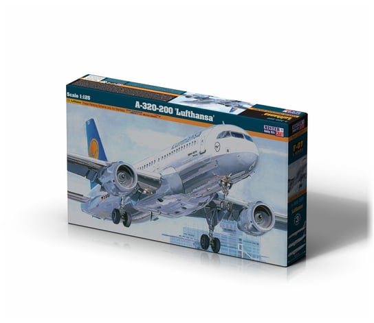 Mastercraft, Airbus A320-200 Lufthansa, 1:125, Model do sklejania, 8+ Mistercraft