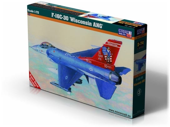 Mastercraft, F-16C-30 Wisconsin ANG, Model do sklejania, 12+ Mistercraft