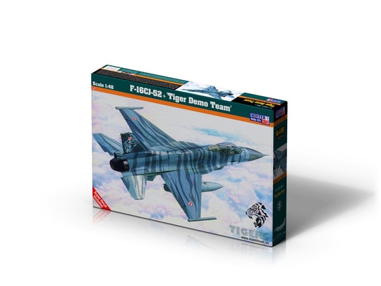 Mastercraft, F-16CJ-52 Polski Tiger Demo Team, 1:48, Model do sklejania, 8+ Mistercraft