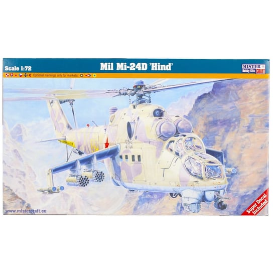 Mastercraft, Helikopter sklejany 1 72 mil hind, Mi24D, F-44 Olym Mistercraft