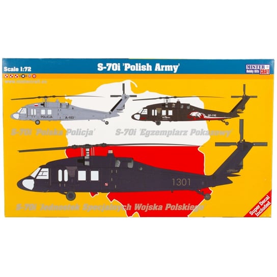 Mastercraft, Helikopter sklejany 1 72 S-70I Polish Army, F-23 Olym Mistercraft