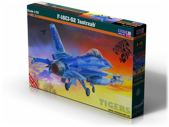 Mastercraft, model do sklejania F16C Block 50 Jastrząb Hawk Mistercraft