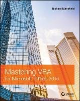 Mastering VBA for Microsoft Office 2016 Mansfield Richard