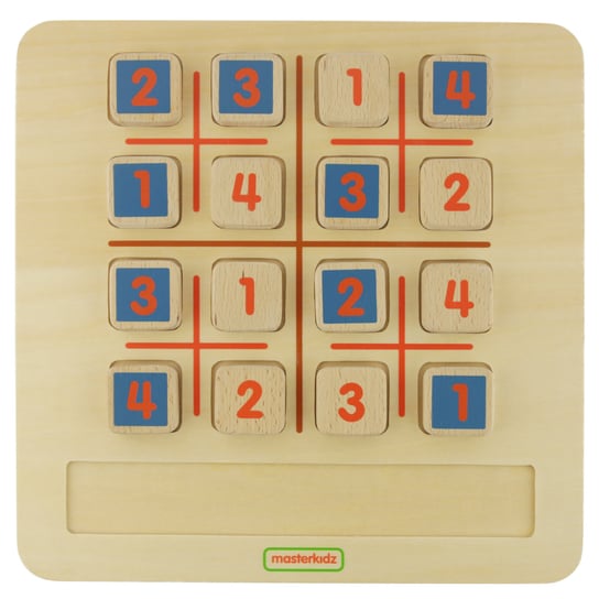 Masterkidz, tablica edukacyjna Gra mini sudoku Masterkidz