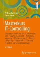 Masterkurs IT-Controlling Gadatsch Andreas, Mayer Elmar