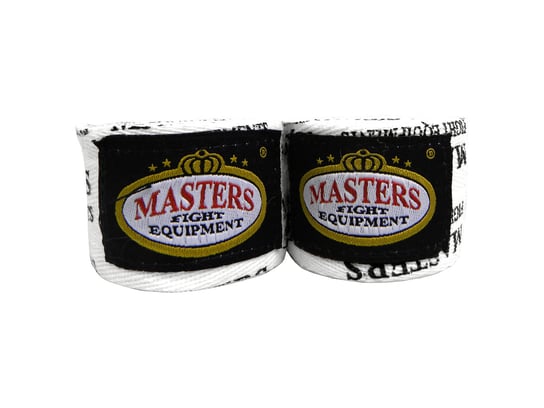 Masters, Bandaże bokserskie bawełniane, BB1-4N1, biały Masters Fight Equipment