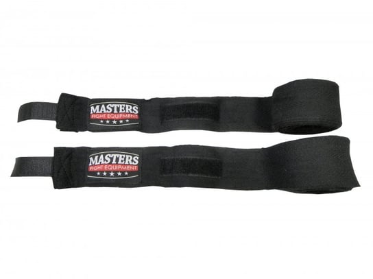 Masters Fight Equipment, Bandaże bokserskie, BB-3, czarny 3m Masters Fight Equipment