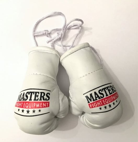 Masters Fight Equipment, Brelok, Mini rękawiczki, biały Masters Fight Equipment