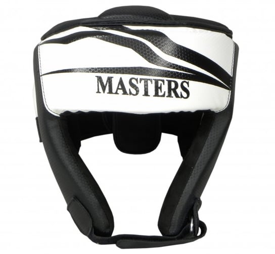 Masters Fight Equipment, Kask bokserski, KT-Crystal, czarno-biały, rozmiar L Masters Fight Equipment