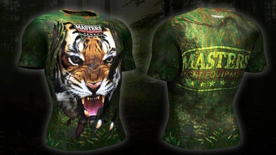Masters Fight Equipment, Koszulka męska treningowa, MFC Wild Side "Tiger", rozmiar XXL Iron Pro