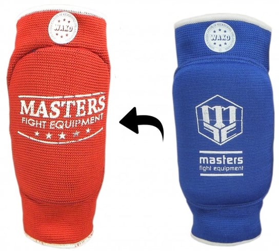 Masters Fight Equipment, Ochraniacze łokci, dwustronne, OSŁ-MFE Wako approved, rozmiar XS Masters Fight Equipment
