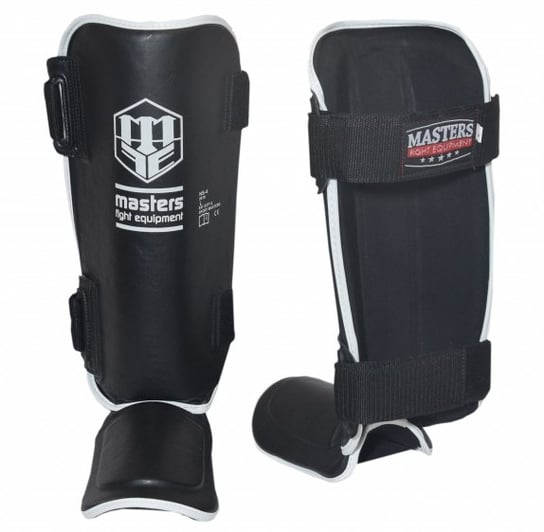 Masters Fight Equipment, Ochraniacze piszczeli i stopy, NS-4, czarny, rozmiar L Masters Fight Equipment