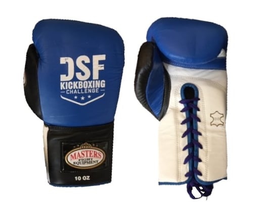 Masters Fight Equipment, Rękawice bokserskie, DSF, niebieski, rozmiar 10 Masters Fight Equipment