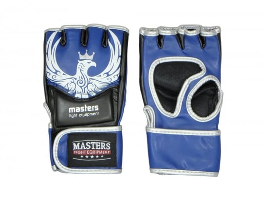 Masters Fight Equipment, Rękawice bokserskie, MMA GF-EAGLE, niebieski, rozmiar L Masters Fight Equipment
