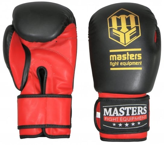 Masters Fight Equipment, Rękawice bokserskie, RPU-3, 10 oz, czarny Masters Fight Equipment