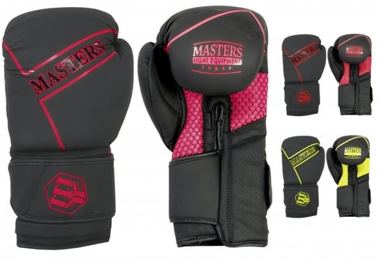 Masters Fight Equipment, Rękawice bokserskie, RPU-BLACK, rozmiar 12 Masters Fight Equipment