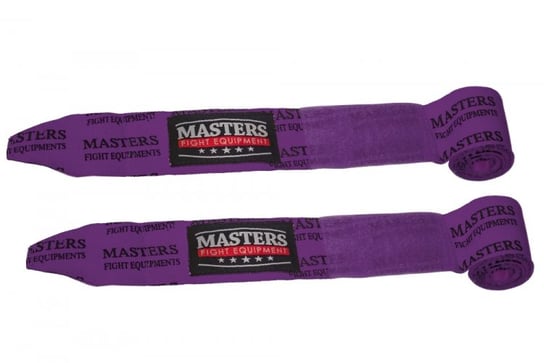 Masters Fight Equipment, Taśmy bokserskie, BBE-3-Neon, fioletowe Masters Fight Equipment