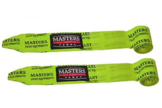 Masters Fight Equipment, Taśmy bokserskie, BBE-3-Neon, zielone Masters Fight Equipment