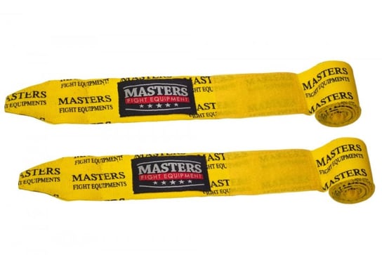 Masters Fight Equipment, Taśmy bokserskie, BBE-3 Neon, żółte Masters Fight Equipment