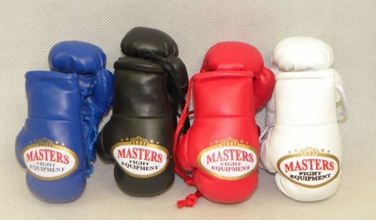 Masters Fight Equipment, Zawieszka mini rękawiczki, MINI-3, biały Masters Fight Equipment