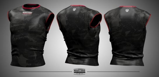 MASTERS, Koszulka bez rękawów do kick lightu Masters Fight Equipment
