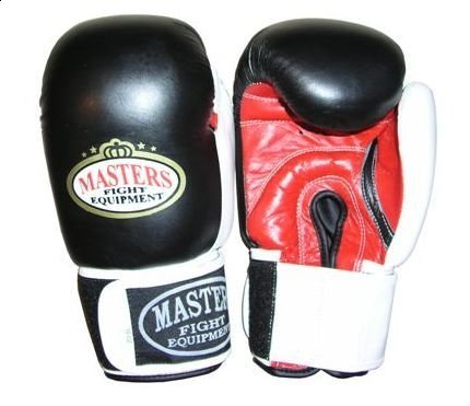 Masters, Rękawice bokserskie, RBT-50, czarny, 12 oz Masters Fight Equipment