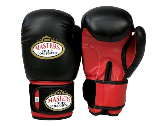 Masters, Rękawice bokserskie, RPU-2A, czarny, 6 oz Masters Fight Equipment