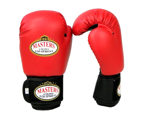Masters, Rękawice bokserskie, RPU-2A, czerwony, 12 oz Masters Fight Equipment