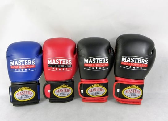 Masters, Rękawice bokserskie, RPU-5 czerwone, 14 oz Masters Fight Equipment