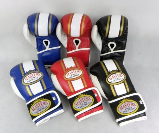Masters, Rękawice bokserskie, RPU-6 niebieskie, 10 oz Masters Fight Equipment