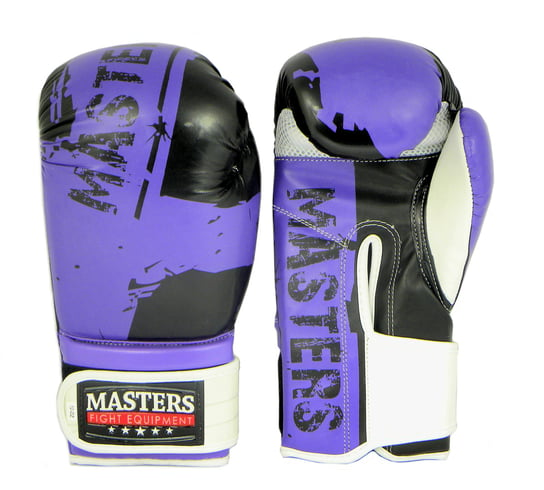 Masters, Rękawice bokserskie, RPU fioletowe, 12 oz Masters Fight Equipment