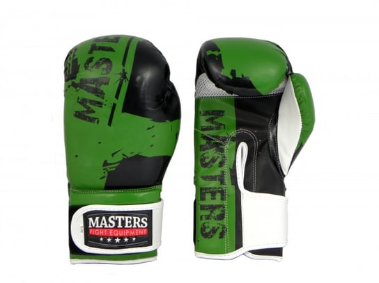 Masters, Rękawice bokserskie, RPU, zielony, 10 oz Masters Fight Equipment