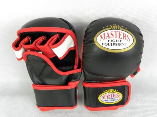 Masters, Rękawice MMA, GFS-20, czarno-czerwony, rozmiar XL Masters Fight Equipment