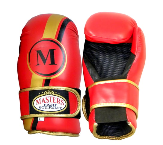 Masters, Rękawice otwarte, ROSM czerwony, rozmiar M Masters Fight Equipment