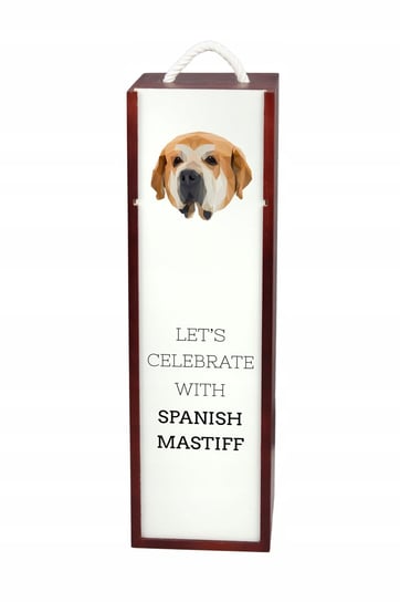 Mastif Hiszpański geometryczny Pudełko na wino Inna marka