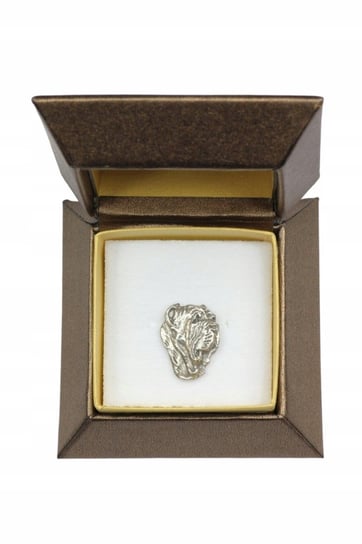 Mastif Neapolitański posrebrzany pin w pudełku Inna marka
