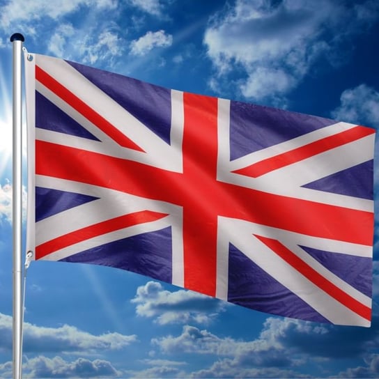 Maszt flagowy w komplecie flaga Wielkiej Brytanii - 650 cm FLAGMASTER