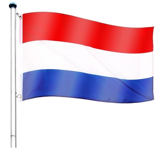 Maszt wraz z flagą: Holandii - 650 cm FLAGMASTER